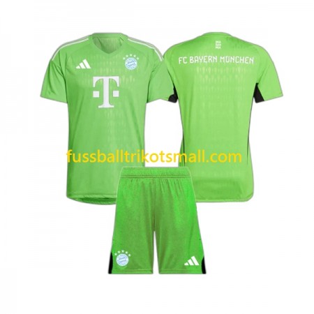 Fußballtrikots FC Bayern München Torwart Kinder 2023-2024 Kurzarm Auswärts-trikot kaufen